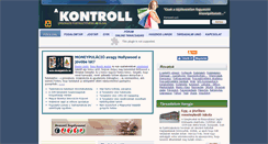 Desktop Screenshot of akontroll.hu